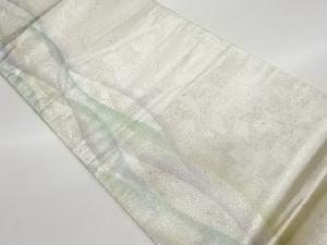 金彩曲線模様袋帯